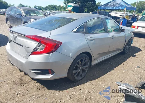 2020 Honda Civic Sport z USA, uszkodzony, nr VIN 2HGFC2F83LH550871